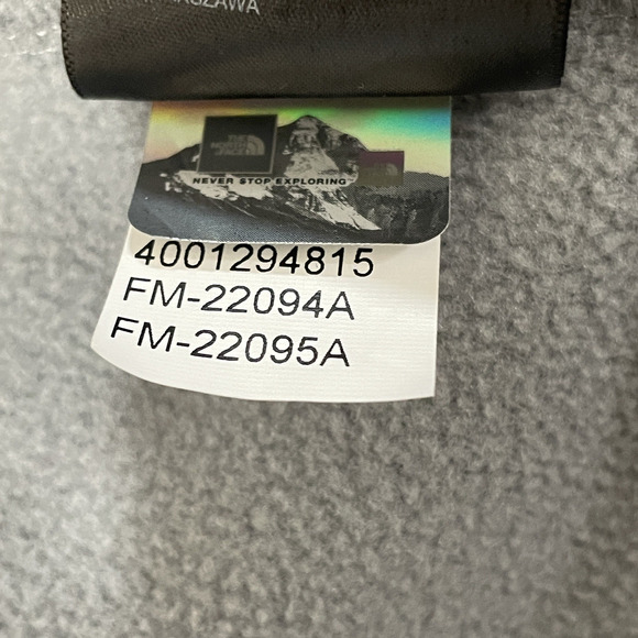 The North Face Jacket Womens Gray Apex Barrier Soft Shell Windwall Fleece Sz Lg - Picture 14 of 16